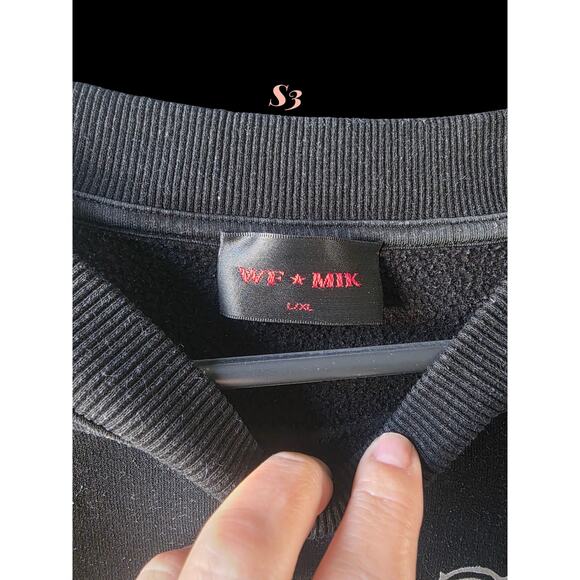 White Fox Situationship Mikaela Black L/XL * S3 - Picture 3 of 4